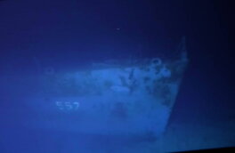 Погибший бою с японцами американский эсминец нашли на дне океана