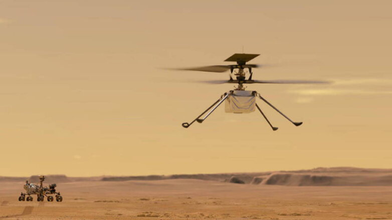 Вертолет НАСА Mars Ingenuity совершит на Марсе тринадцатый полет
