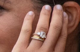 Названа стоимость обручального кольца Меган Маркл