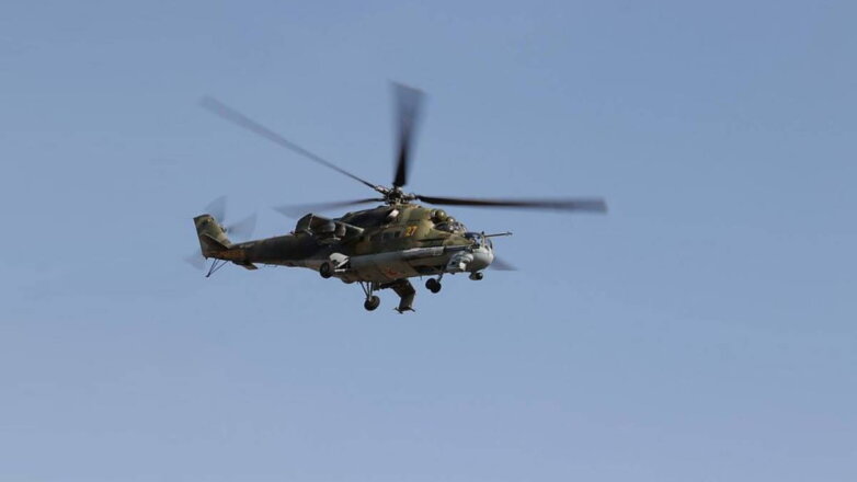 В Абхазии рухнул военный вертолет