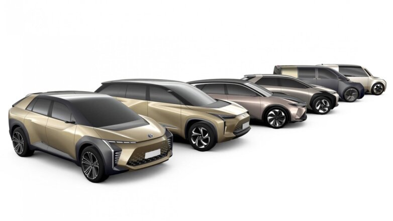 Toyota представила тизер нового электрического кроссовера размером с RAV4: видео