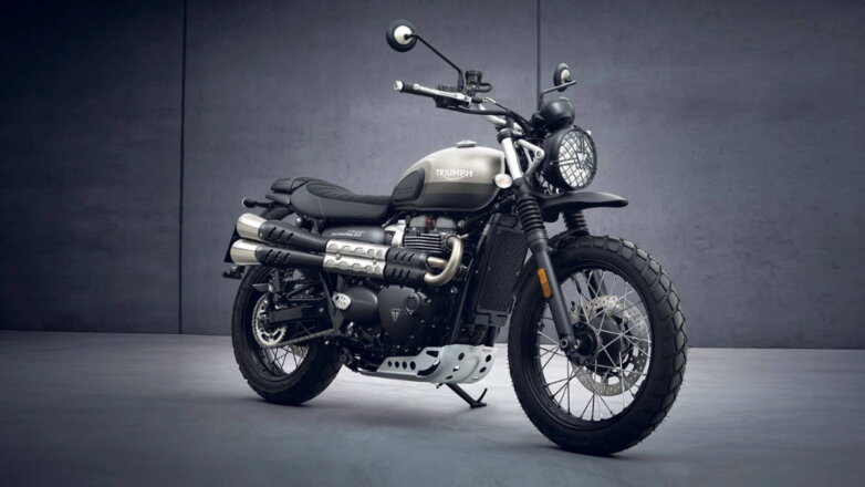 Мотоцикл Triumph Street Scrambler получит ограниченную серию с алюминиевой защитой мотора