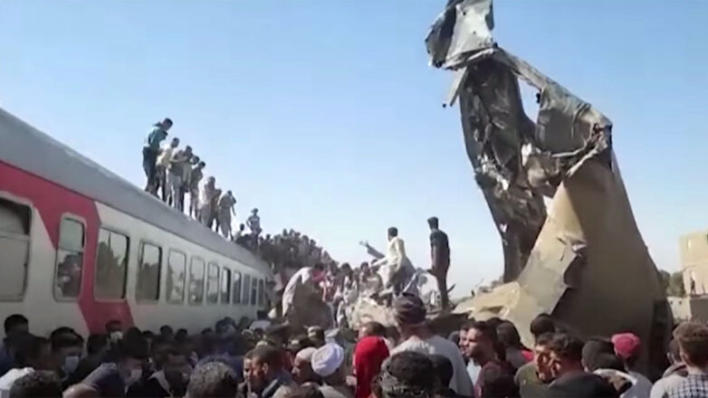 Причину столкновения поездов в Египте объяснила прокуратура