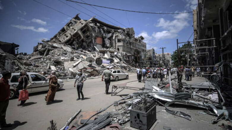 Сектор Газа руины