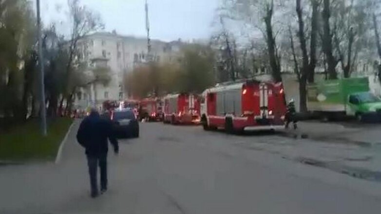 Пожар в московской гостинице потушили, два человека в реанимации