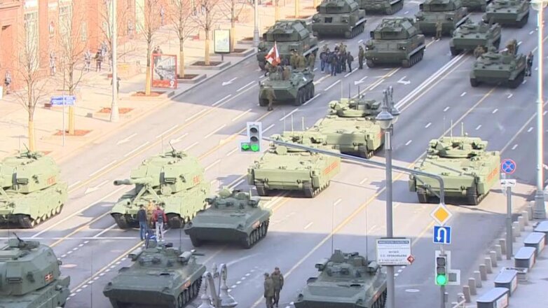 Генеральная репетиция парада Победы в Москве: прямая трансляция