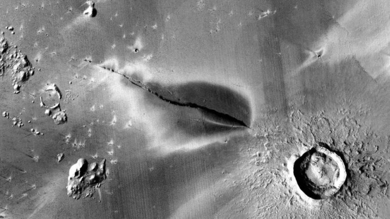 На Марсе "недавно" могли быть действующие вулканы