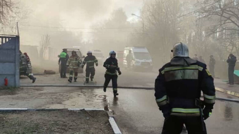 Четыре человека погибли в Подмосковье при пожаре в цехе