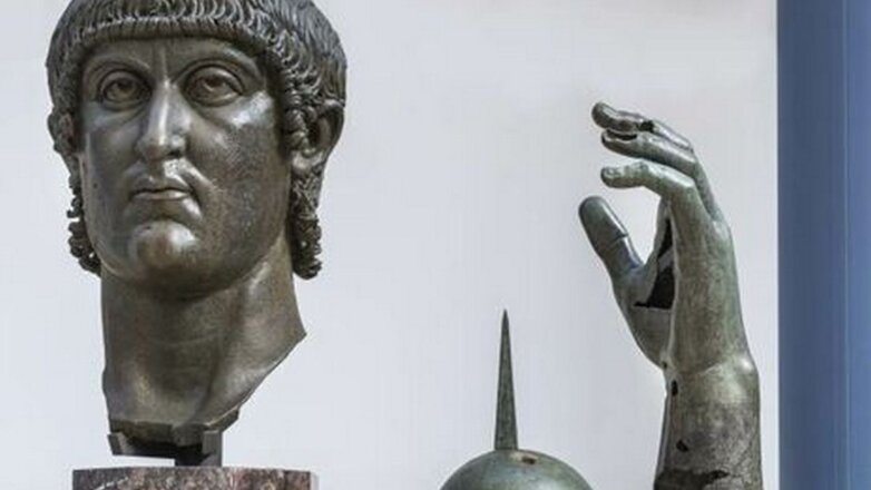 Статуе римского императора вернули палец, отпавший 500 лет назад