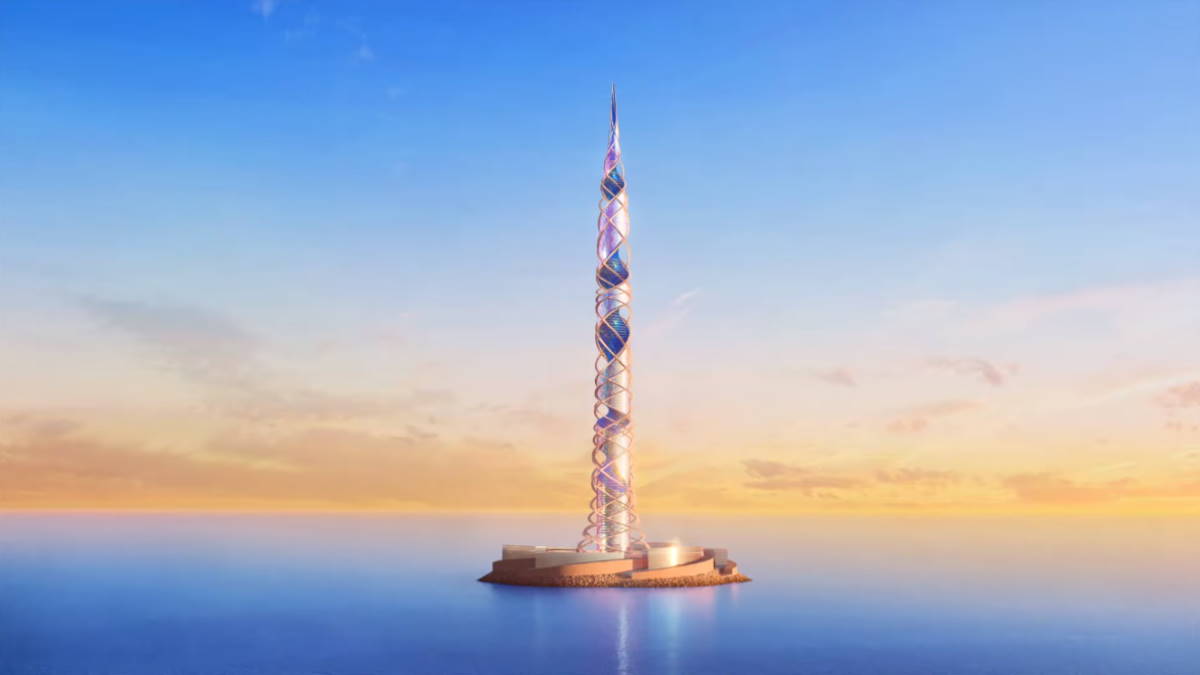 "Газпром" представил проект нового небоскреба в Санкт-Петербурге