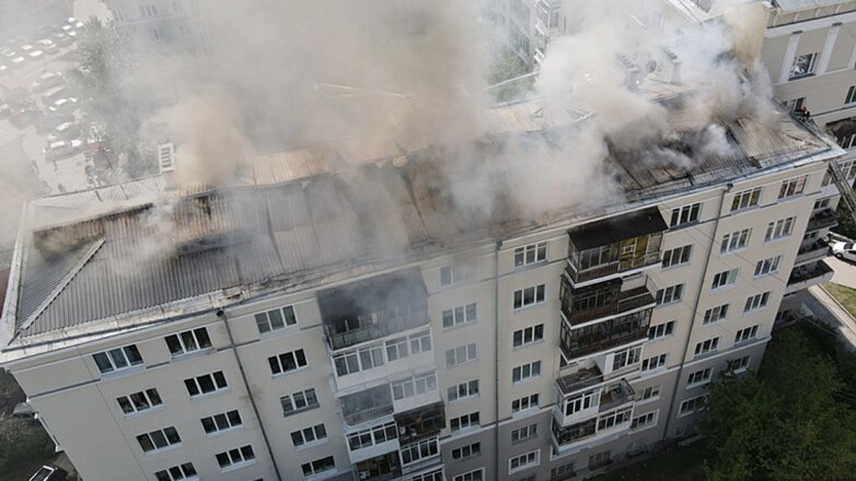 Крупный пожар в Екатеринбурге. Главное