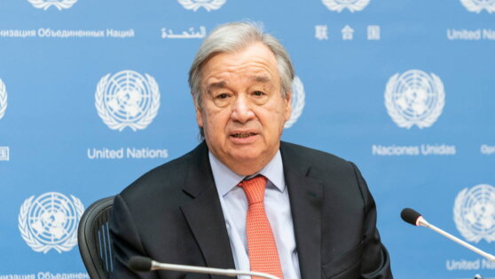 В Кремле прокомментировали предложение генсека ООН встретиться с Путиным