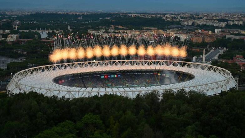 Церемония открытия футбольного Евро-2020 состоялась в Риме