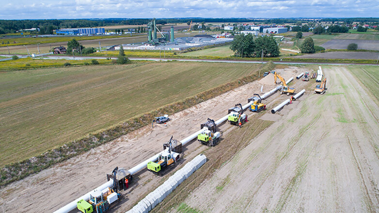 строительство газопровода Baltic Pipe