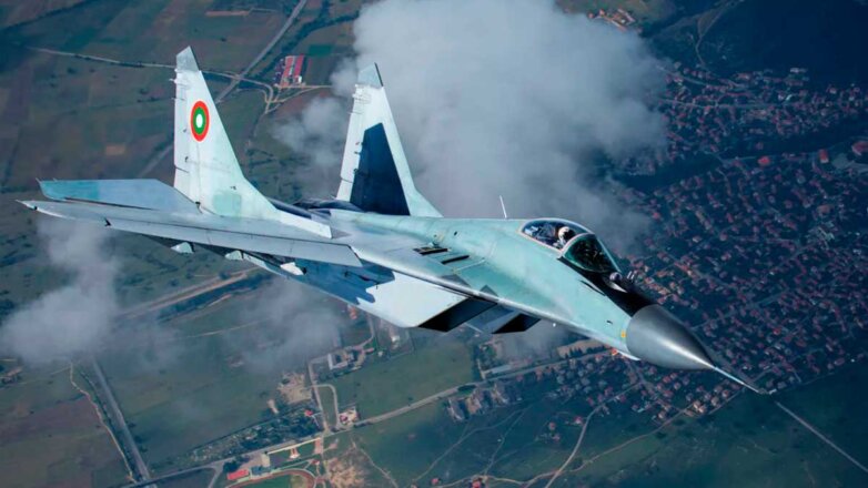 Истребитель ВВС Болгарии упал в Черное море