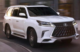 Lexus LX получит флагманскую версию с гибридным двигателем