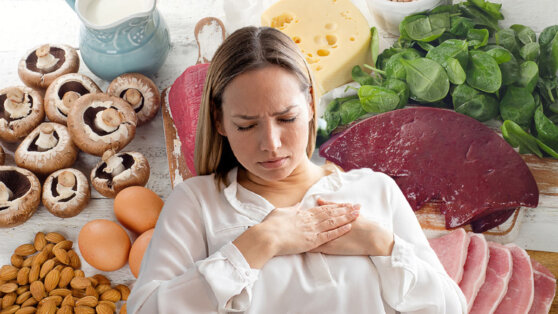 Признаком дефицита витамина B12 назвали необычное сердцебиение