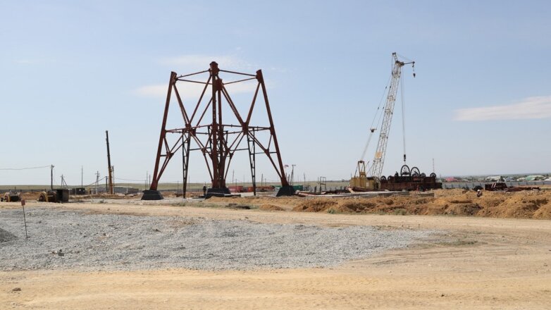 Над «Восточной вентиляционной» строят шахтный копер