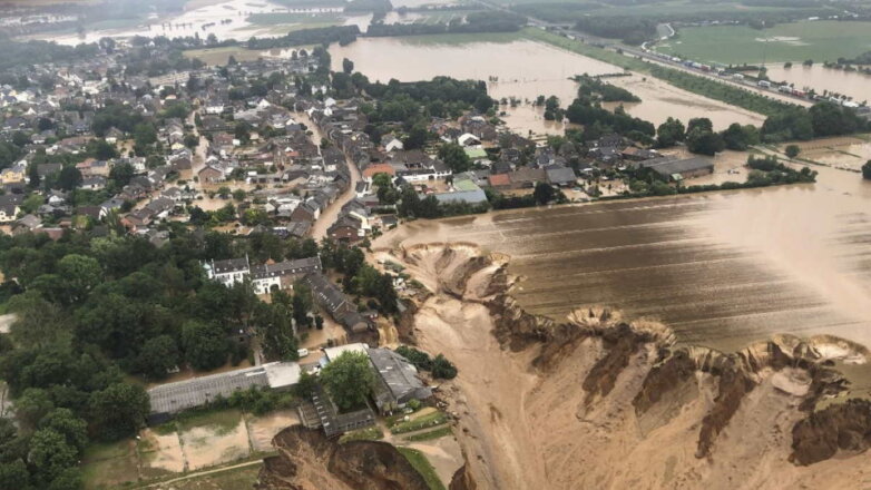 Германия наводнение
