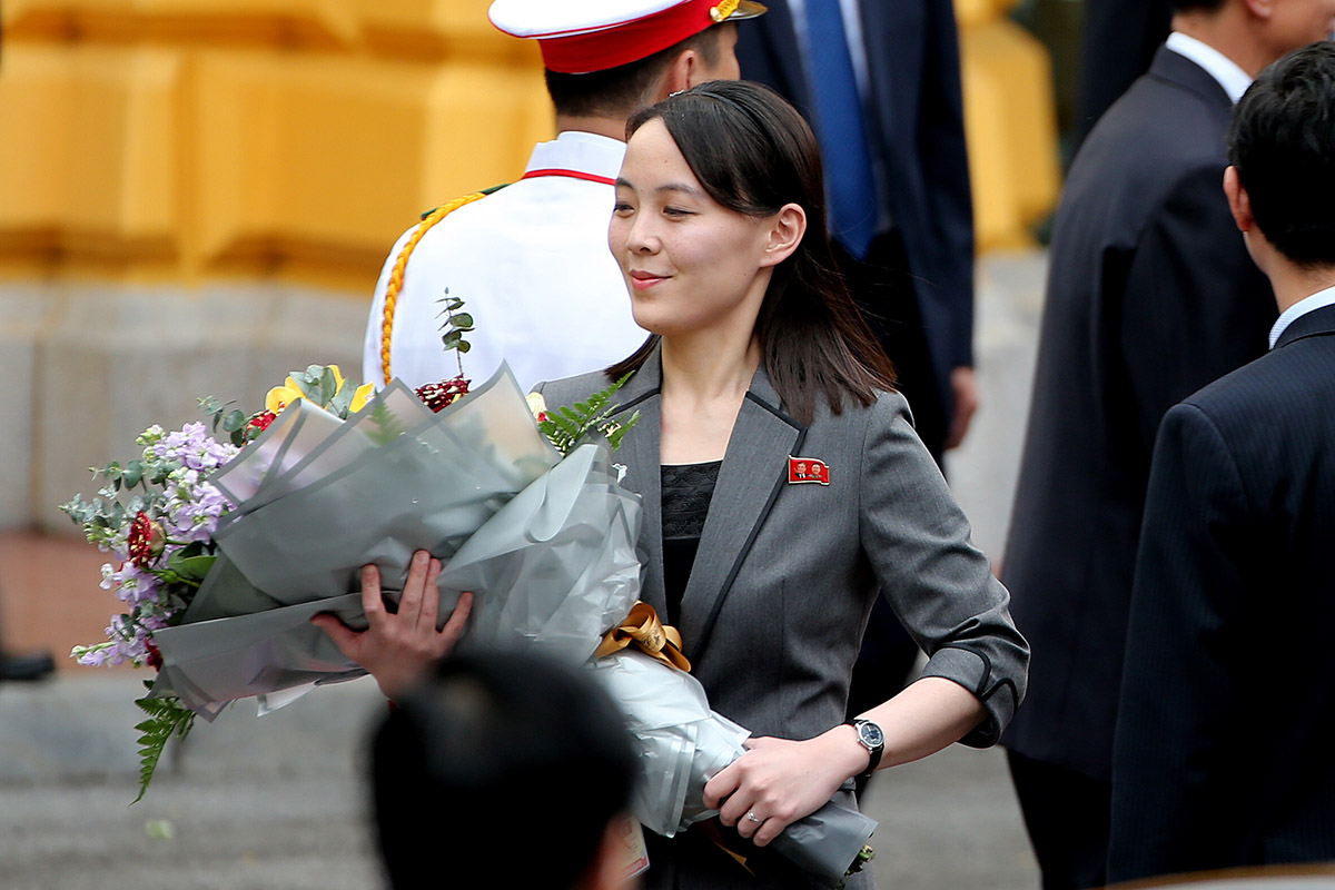 Сестра северокорейского руководителя Ким Чен Ына - Ким Ё Чжон. 