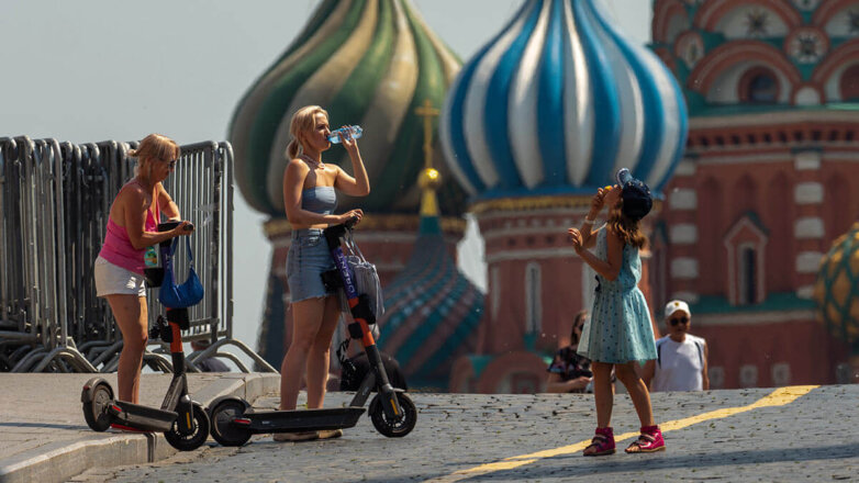 В Москве из-за жары объявлен "оранжевый" уровень опасности