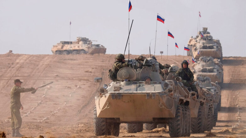 Российские военные проводят учения в Республике Таджикистан