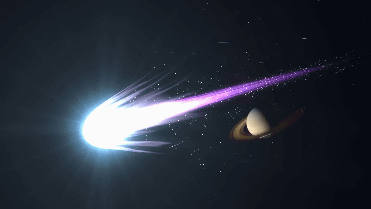 За пределами орбиты Сатурна проснулась гигантская мегакомета