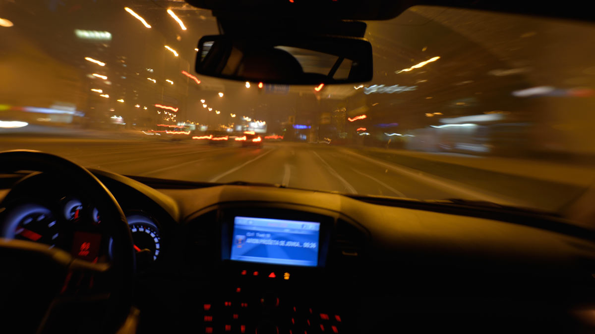 Картинки ночью в машине (45 фото)