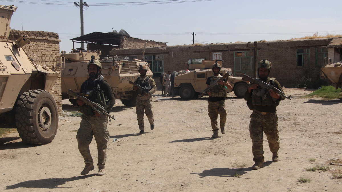 Афганистан военные