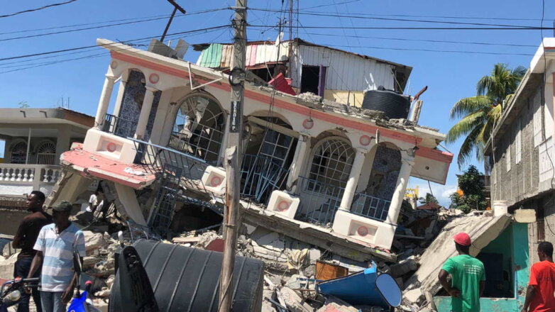 Гаити землетрясение