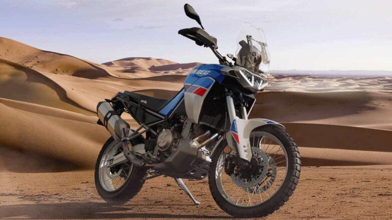 Стали известны характеристики нового универсального мотоцикла Aprilia Tuareg 660