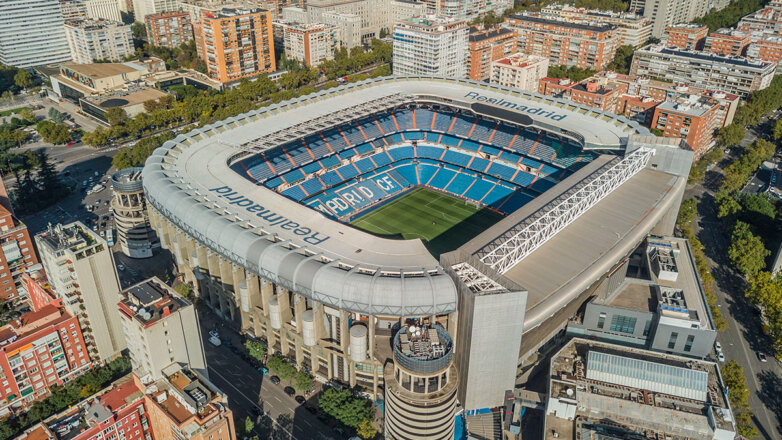 908993 Стадион Реал Мадрид Испания футбол