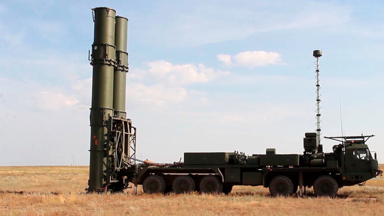 907856 Испытания зенитной ракетной системы С-500 в Астраханской области