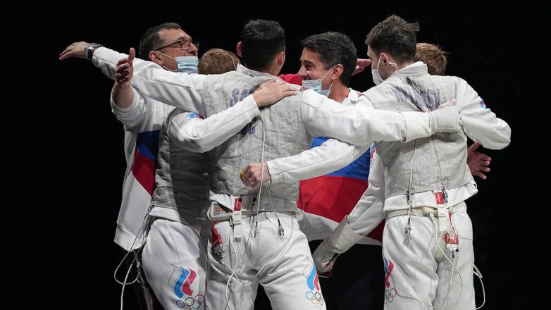 Российские рапиристы взяли серебро Олимпиады-2020