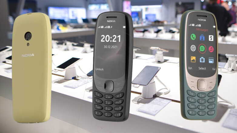 В России стартовали продажи новой версии кнопочного телефона Nokia 6310