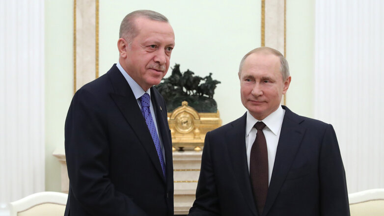 Переговоры Владимира Путина и Реджепа Тайипа Эрдогана