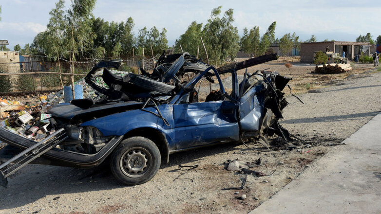 Взрыв автомобиля в Афганистане