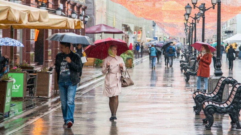 О дождливой погоде на выходных предупредили жителей Москвы
