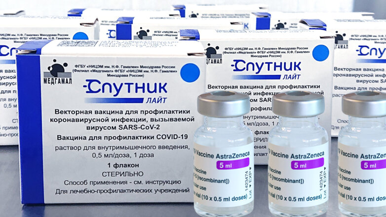 В РФПИ заявили об эффективности взаимодействия "Спутника Лайт" с зарубежными вакцинами