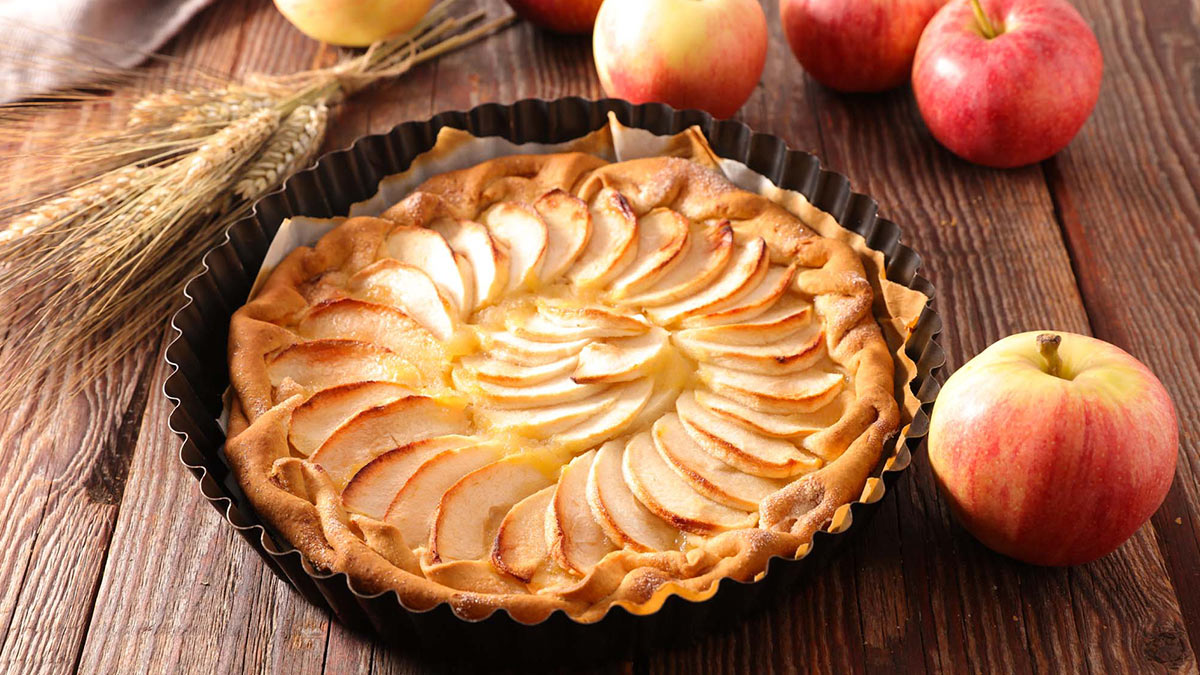 Вкусный и воздушный яблочный пирог