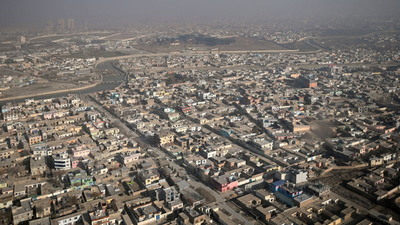 946181 Кабул Столица Афганистана город вид с высоты