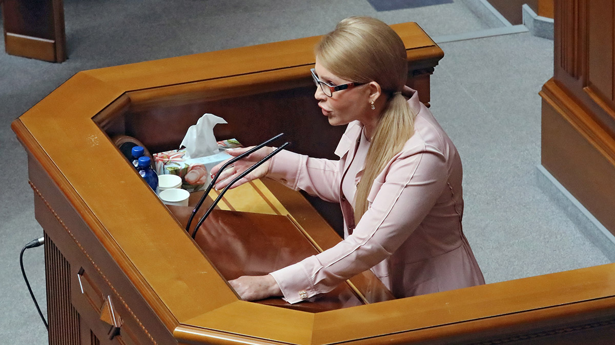 Тимошенко заявила об энергетическом кризисе