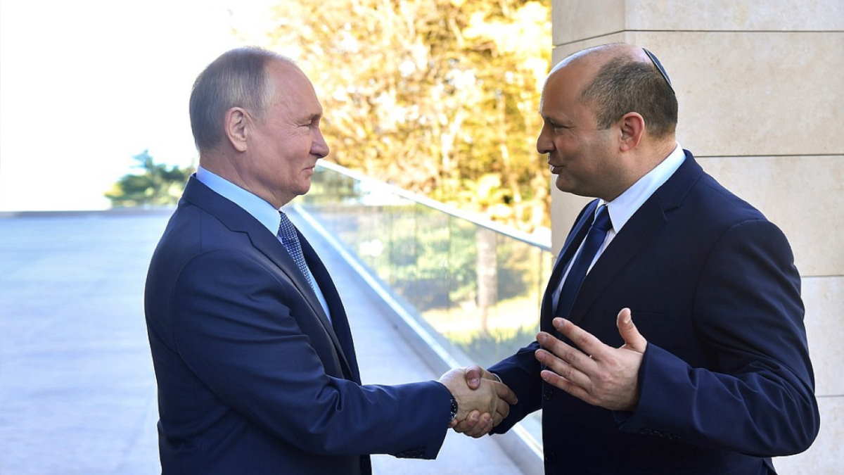 Владимир Путин пригласил премьер-министра Израиля посетить Санкт-Петербург