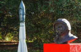 Памятник Юрию Гагарину установили в Португалии