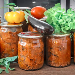 Баклажаны "Тещин язык" на зиму: легкий и вкусный рецепт