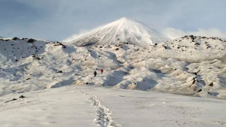 На Камчатке пропал альпинист во время восхождения на Ключевской вулкан
