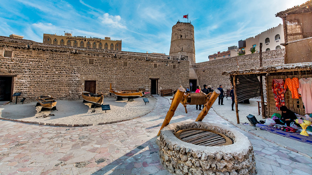 Национальный музей Дубая в крепости Аль-Фахиди