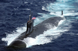 Появилось первое фото атомной подлодки ВМС США после инцидента в Южно-Китайском море