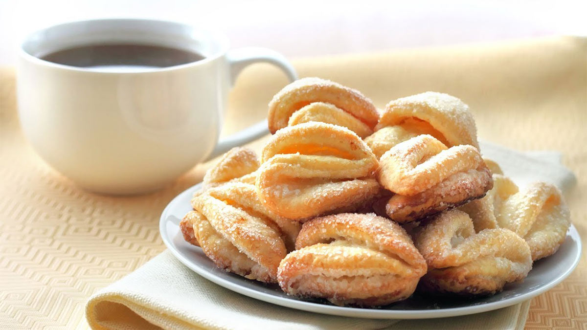 Вкусно и полезно: рецепт творожного печенья к чаю