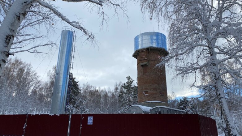 Учалинский ГОК отремонтировал водонапорную башню